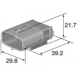 Sumitomo 6188-4914 (Toyota 90980-12716) 13-Way Male Sealed Connector Housing