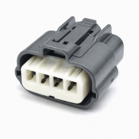 Sumitomo 6189-0551 4-Way Female DL 040 Connector Dark Grey Housing