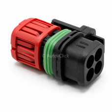 TE Connectivity 1337352-1 4-Way Female Sealed Connector Housing
