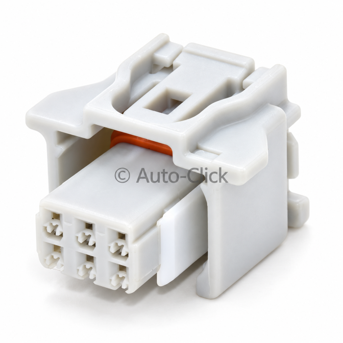 Toyota 90980-12790 6-Way Female 025 Connector Housing