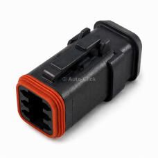 DT06-6S-CE13 6-Way Female Sealed Plug (inc Terminals/Lock)