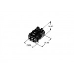 7123-7464-40 SWP Series 6-Way Female Housing