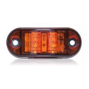 10 x AMBER LED SIDE MARKER LIGHTS 12/24V